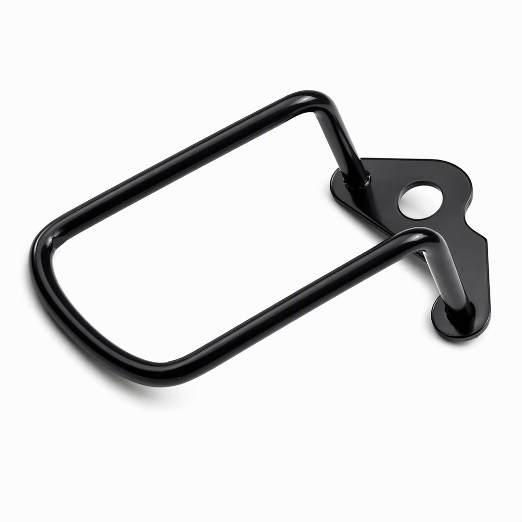 🚲50% OFF NOW! Rear Derailleur Guard – Solid Steel Bicycle Derailleur Shield, Impact Resistant Anti-Rust Protector, Quick Install Universal Fit for Mountain Bikes