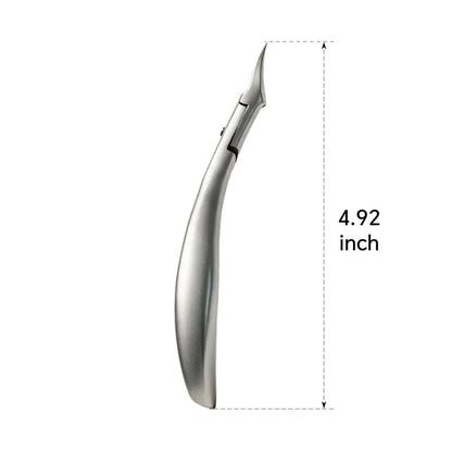 Stainless Steel Ingrown Toenail Clipper and Dead Skin Nipper 2 Piece Manicure Set