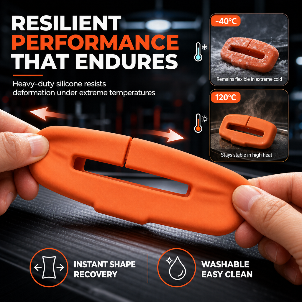 📢 BUY 1 GET 1 FREE! ✨ Universal Silicone Seat Belt Buckle Cover – Anti-collision, Anti-scratch, Noise Reduction 🚗