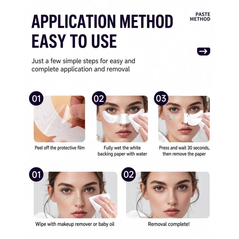 📢 BUY 1 GET 1 FREE !! ✨ Halloween Luminous Face Tattoo Stickers – Glow In Dark, Waterproof, Easy Apply 🎃