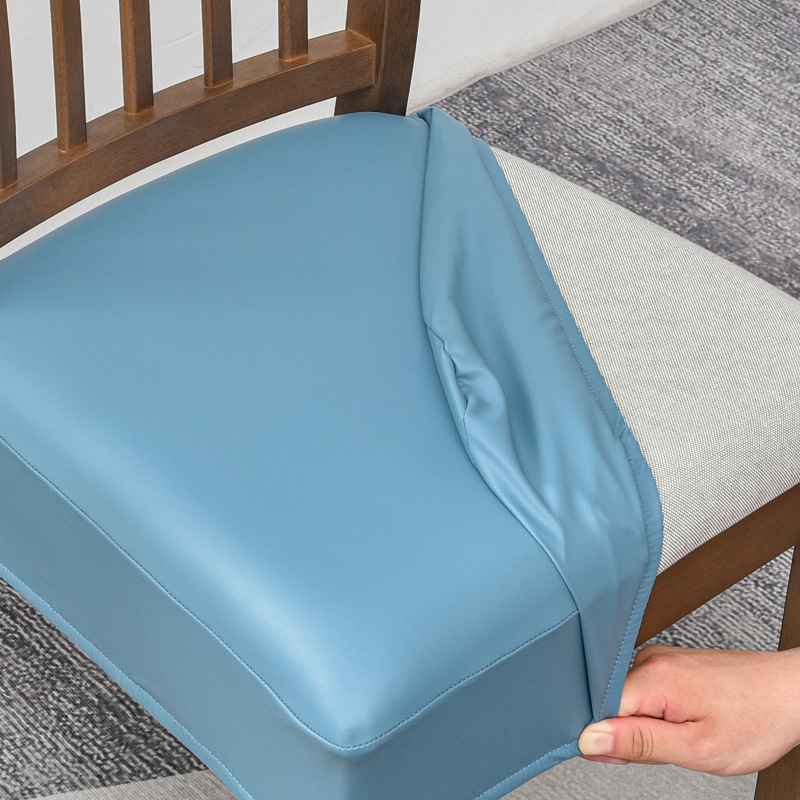 🪑  Waterproof Stretch PU Leather Dining Chair Seat Cover 💧