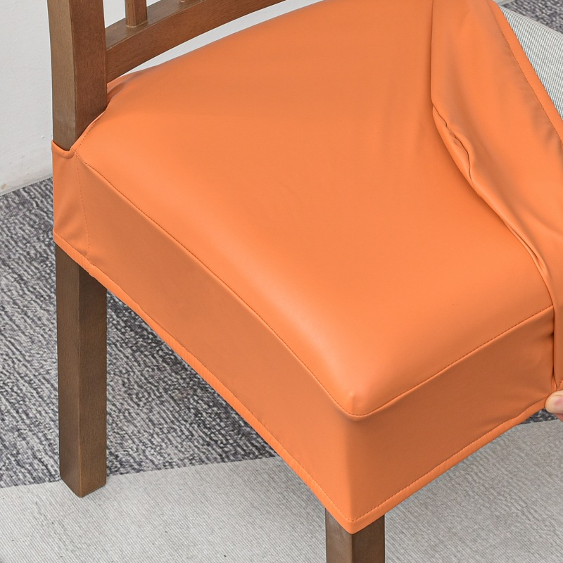 🪑  Waterproof Stretch PU Leather Dining Chair Seat Cover 💧