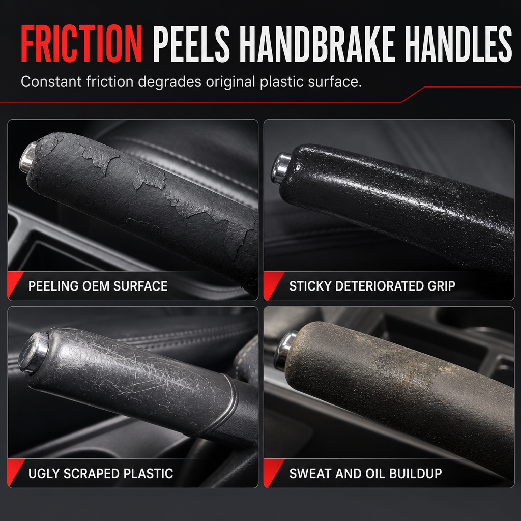 🚗 Universal Car Handbrake Protective Cover Sleeve – Add Comfort & Protection to Your Daily Drive, Easy to Fit & Wipe Clean ✨