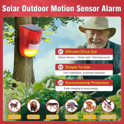 ⏰Outdoor Solar Powered Animal Repeller