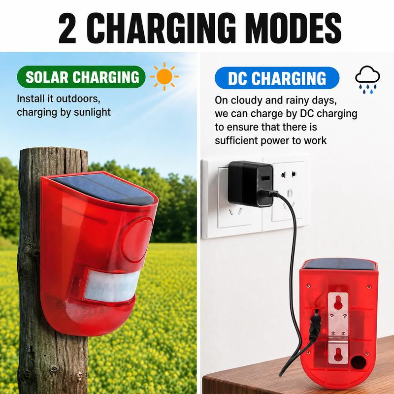 ⏰Outdoor Solar Powered Animal Repeller