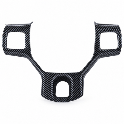🚛 LIMITED-TIME 50% OFF! ✨ Steering Wheel Trim Cover For RAM Trucks – Carbon Look, Scratch-proof, Snap-on 🛠️