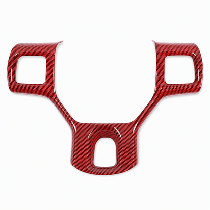 🚛 LIMITED-TIME 50% OFF! ✨ Steering Wheel Trim Cover For RAM Trucks – Carbon Look, Scratch-proof, Snap-on 🛠️