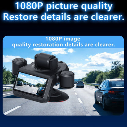 📹 50% OFF NOW! 🚗 Five-Lens Dash Cam – 360° Panoramic Coverage, 1080P, Infrared Night Vision & 24H Parking Monitor – Smart WiFi App 📱