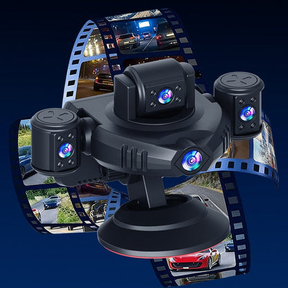 📹 50% OFF NOW! 🚗 Five-Lens Dash Cam – 360° Panoramic Coverage, 1080P, Infrared Night Vision & 24H Parking Monitor – Smart WiFi App 📱